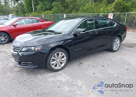 2018 Chevrolet Impala 1Lt из США, поврежденный, VIN 2G1105S33J9102790